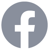 Lille f. Facebooks logo som icon